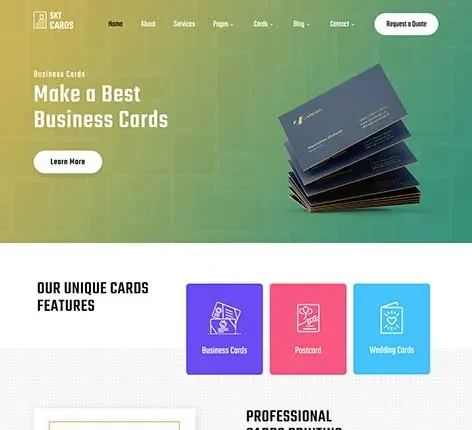 Visiting Card Design