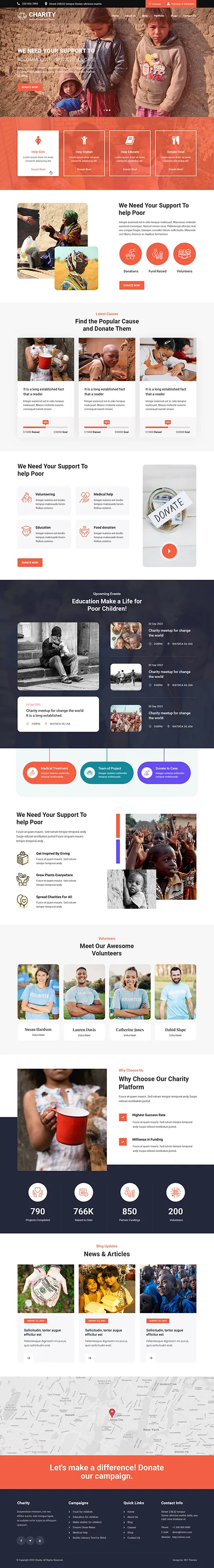 Volunteer WordPress Theme