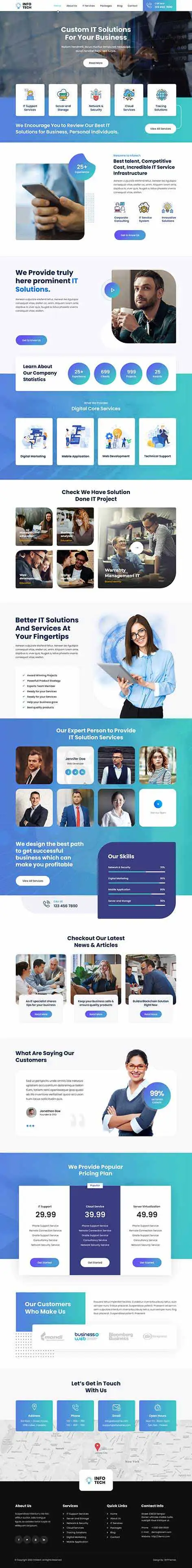 Web Design Company WordPress Theme