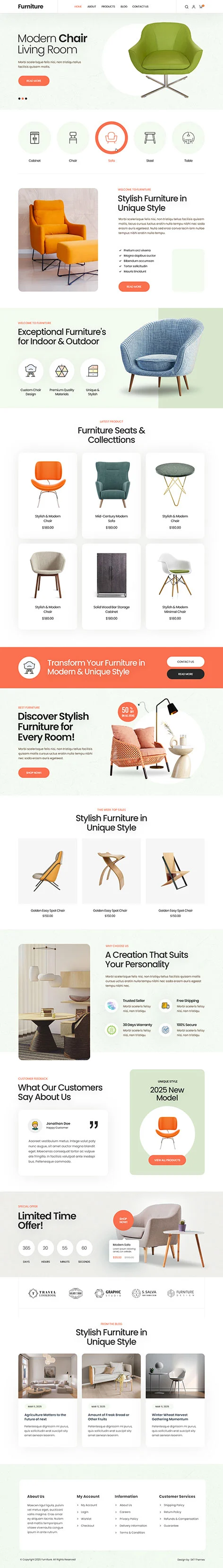 Woodworking WordPress Theme