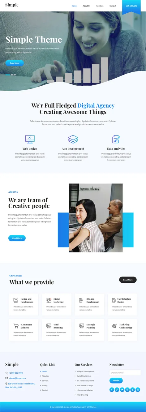 WordPress Theme Easy To Use