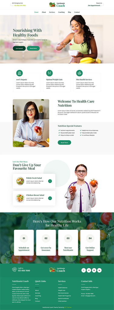 Writers WordPress Theme