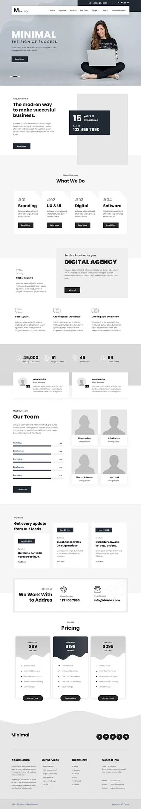 XML Files WordPress Theme