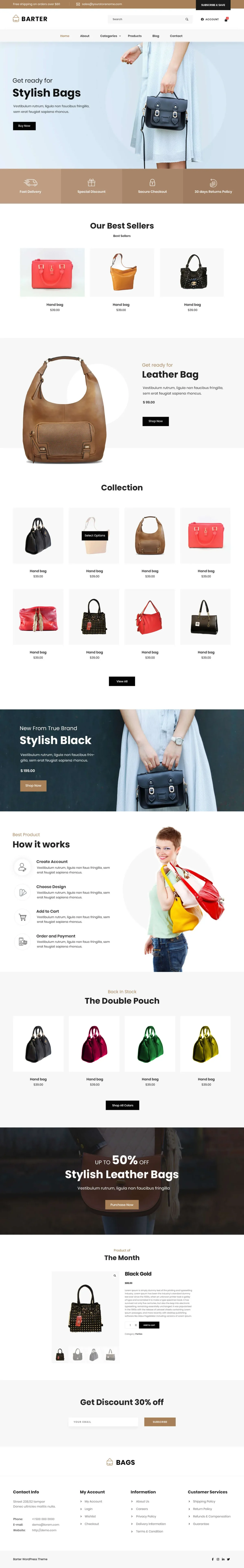 Gift Shop WordPress Theme