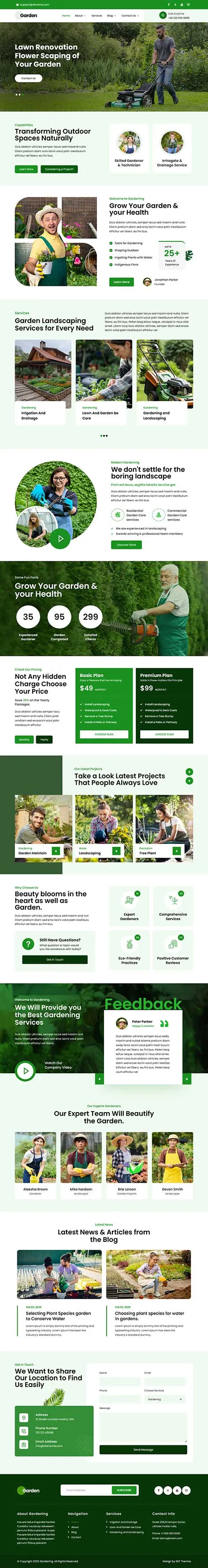 Grid Layout WordPress Theme