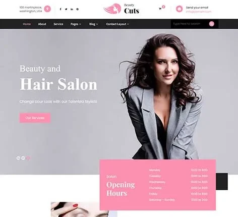 Hairdresser WordPress Theme