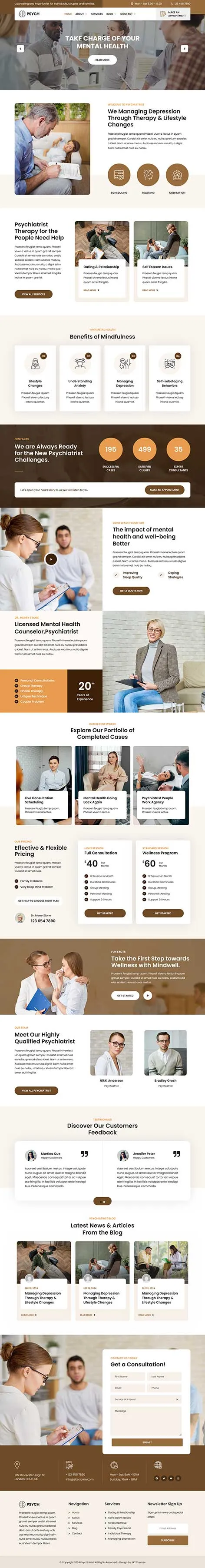 Health Related WordPress Theme