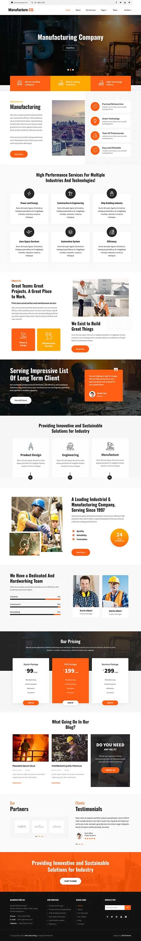 Heavy Metal WordPress Theme