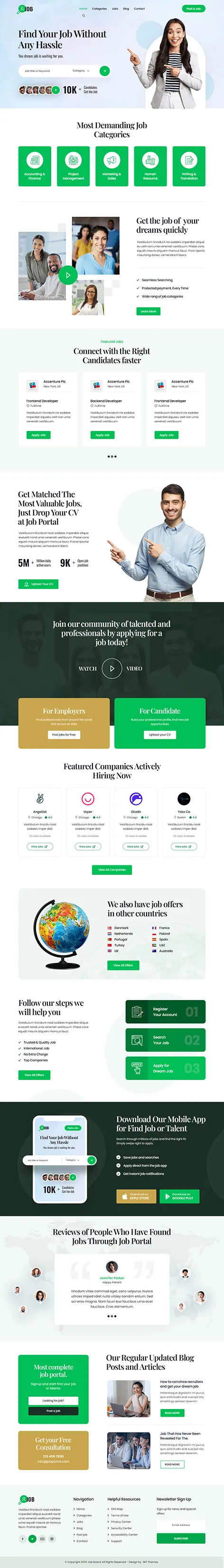 HelpDesk WordPress Theme