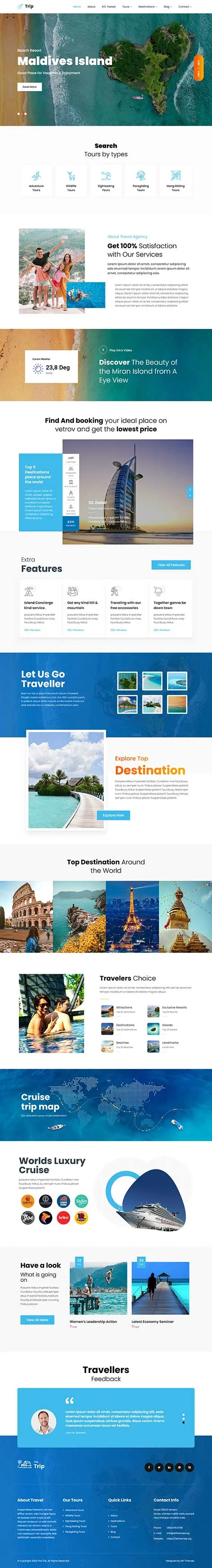 Holiday WordPress Theme