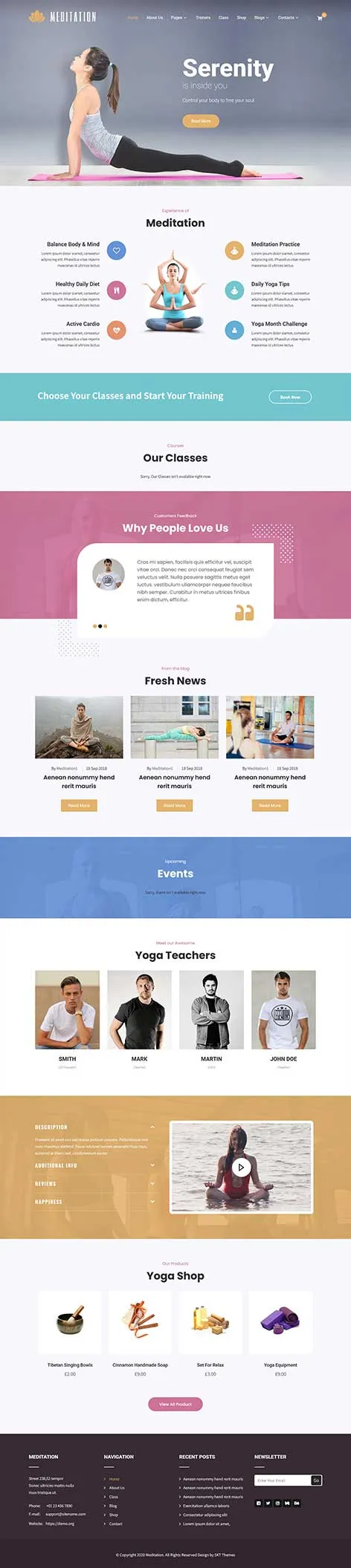 Holistic WordPress Theme