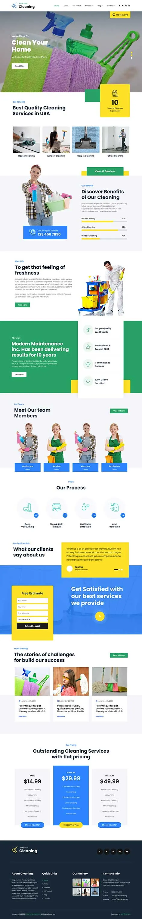Home Services WordPress Theme