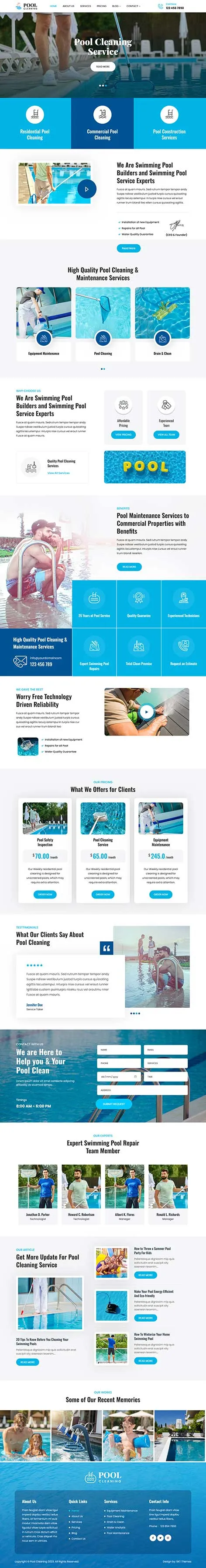 Housekeeping WordPress Theme