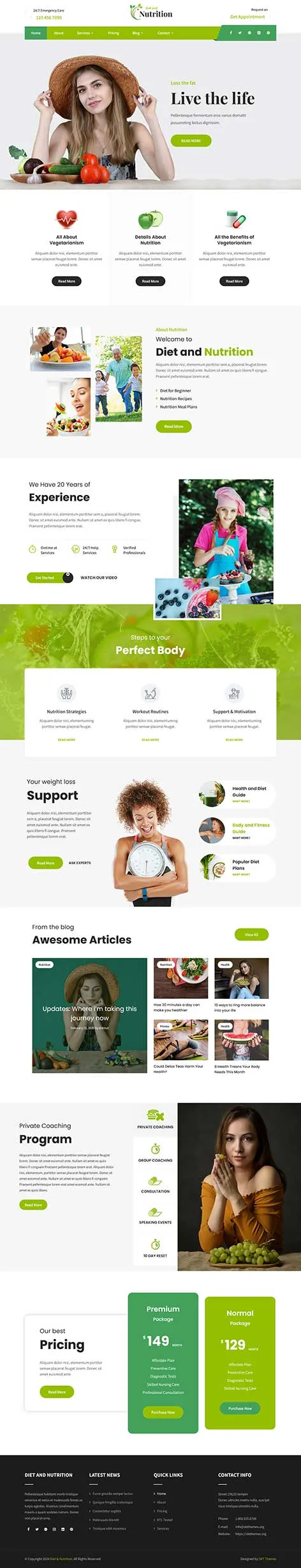 Html Website Code Template