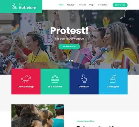 Human Rights WordPress Theme