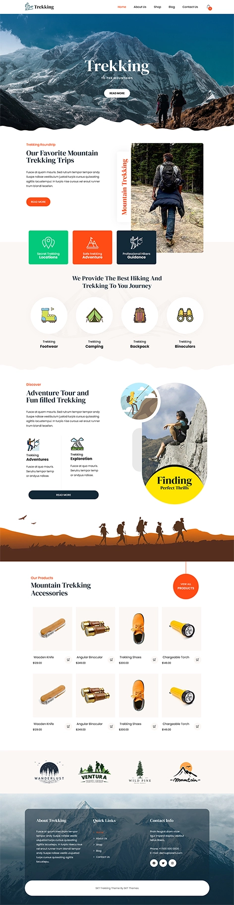 Hunting Outfitters WordPress Theme