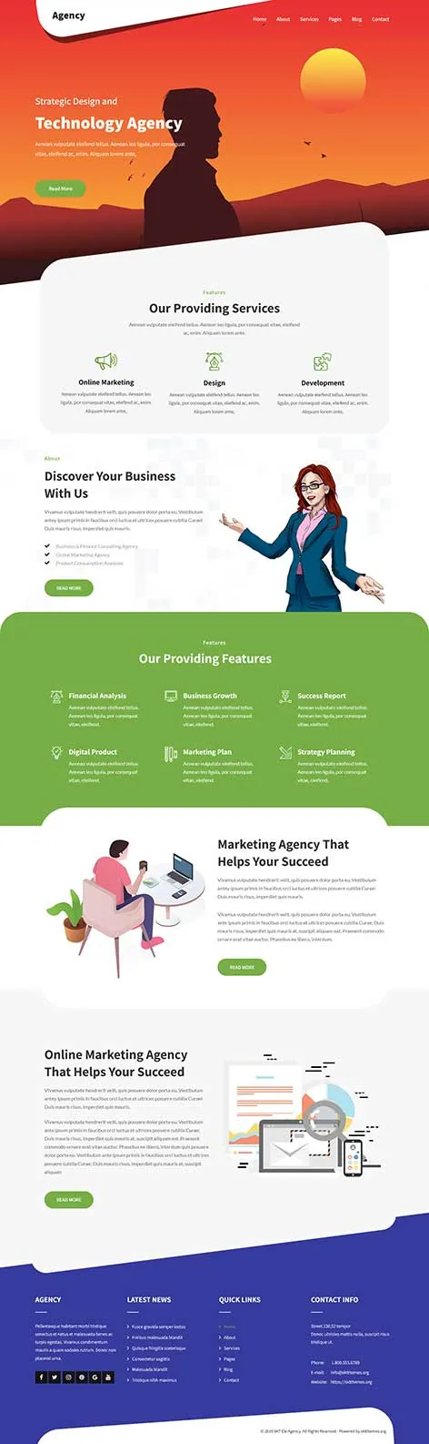 Illustrator WordPress Theme