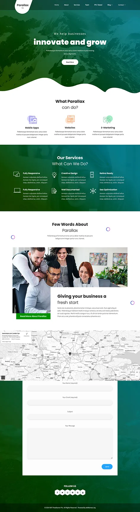 Innovative WordPress Theme
