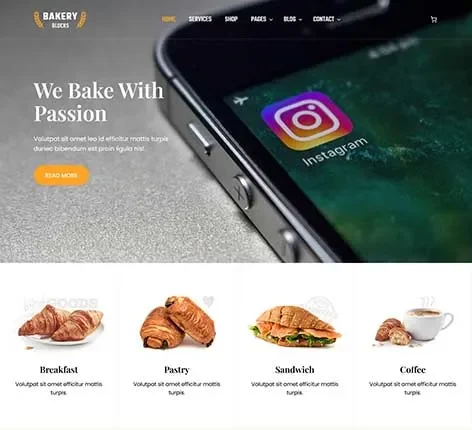 Instagram Feed WordPress Theme