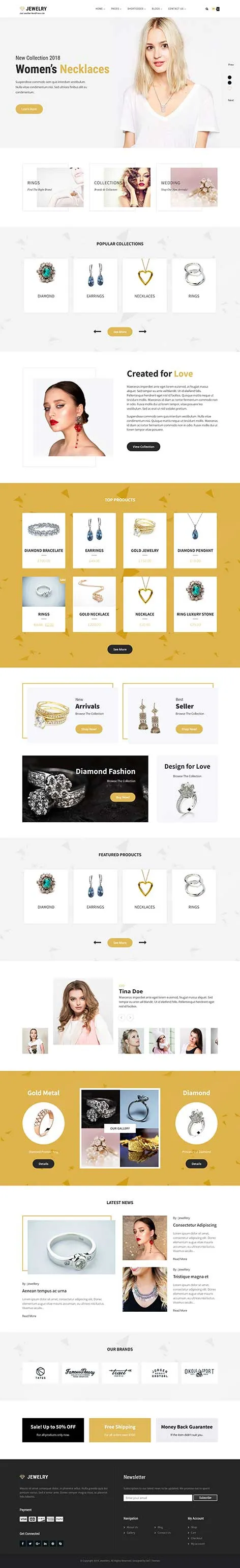 Jewelry WordPress Theme
