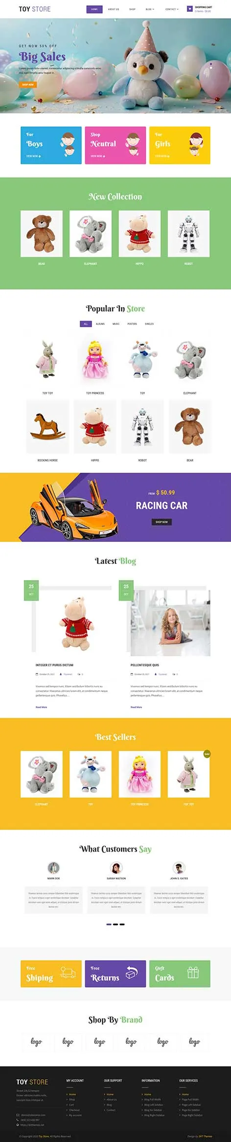 Kids WordPress Theme