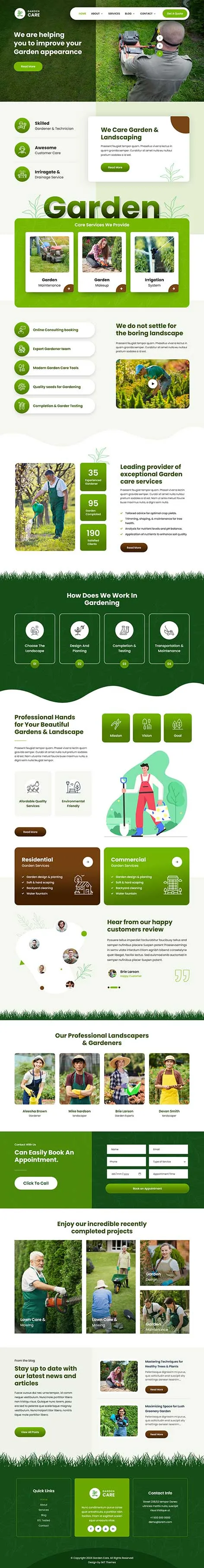 Landscape WordPress Theme