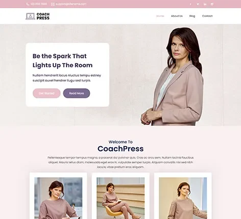 Life Coach WordPress Theme