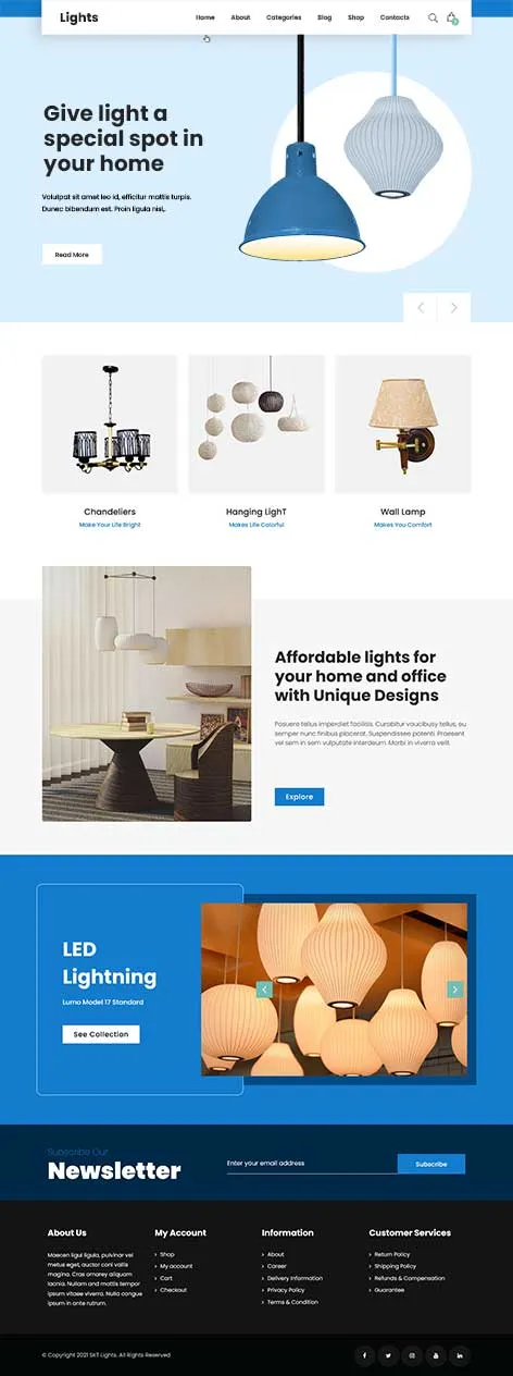 Lights WordPress Theme