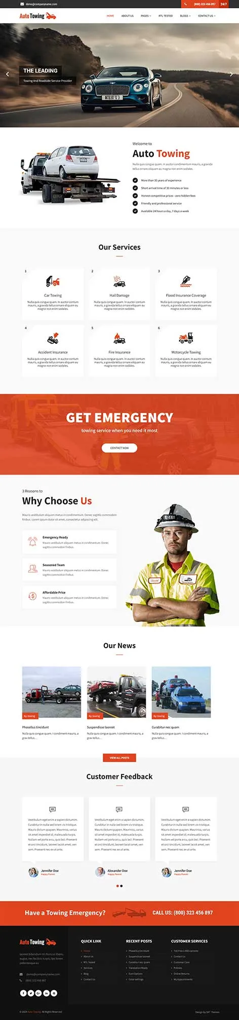 Limousine WordPress Theme