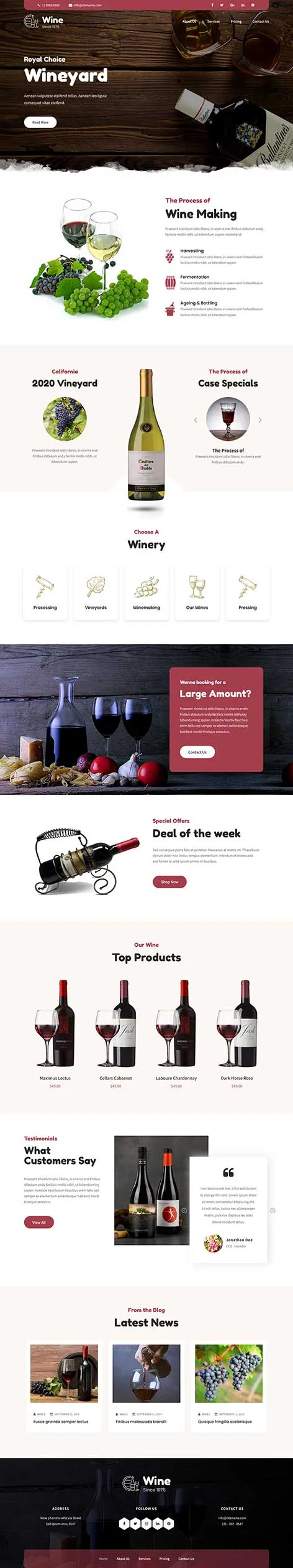 Liquor Store Woocommerce Theme