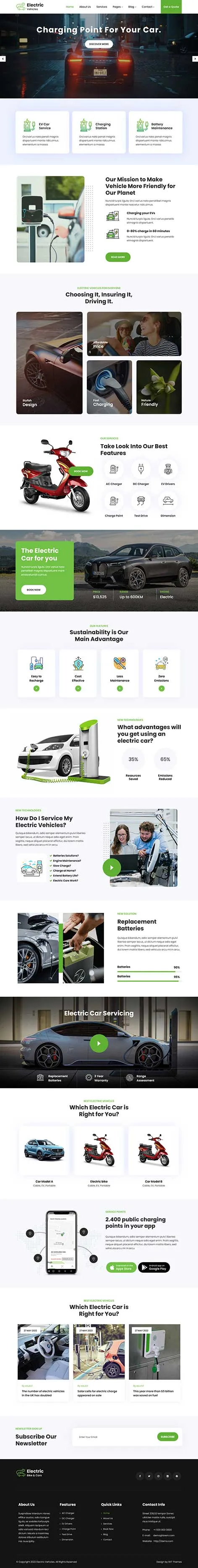 Machine Learning WordPress Theme