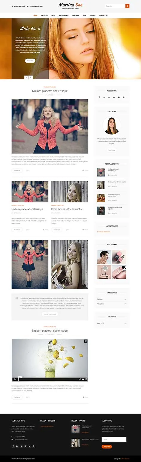 Mass Media WordPress Theme