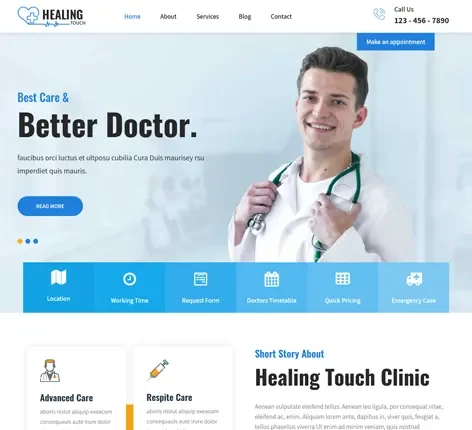 Medical Center WordPress Theme