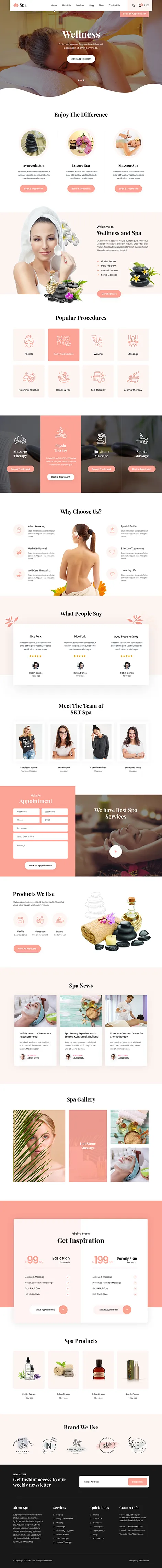 Medical Spa WordPress Theme