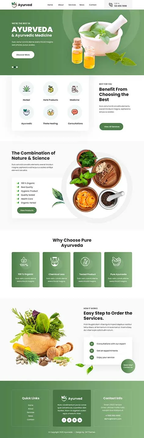 Medicine Supply WordPress Theme