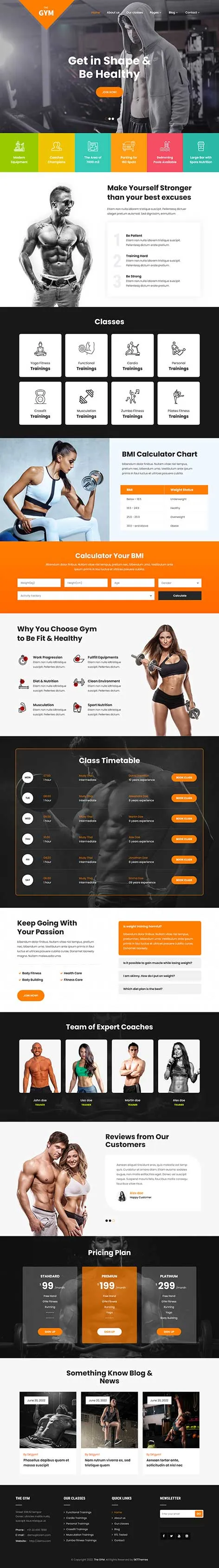 Membership WordPress Theme