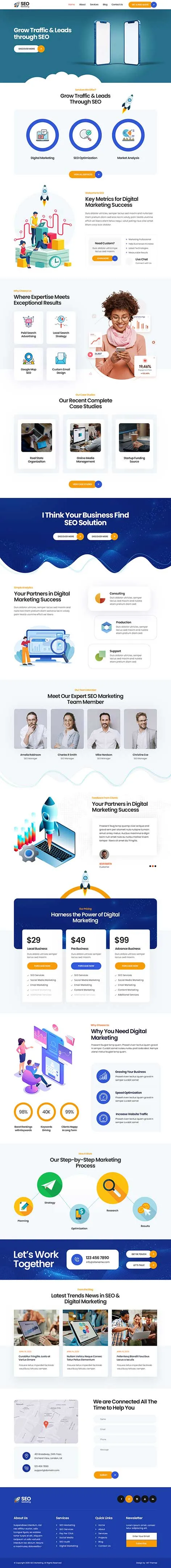 Mobile First WordPress Theme