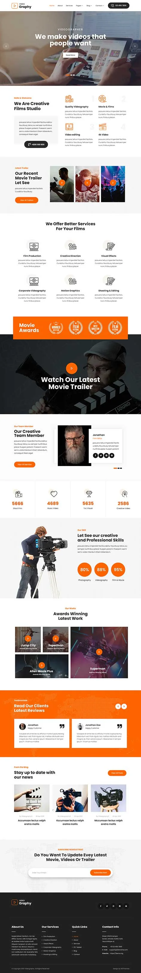 Multimedia WordPress Theme