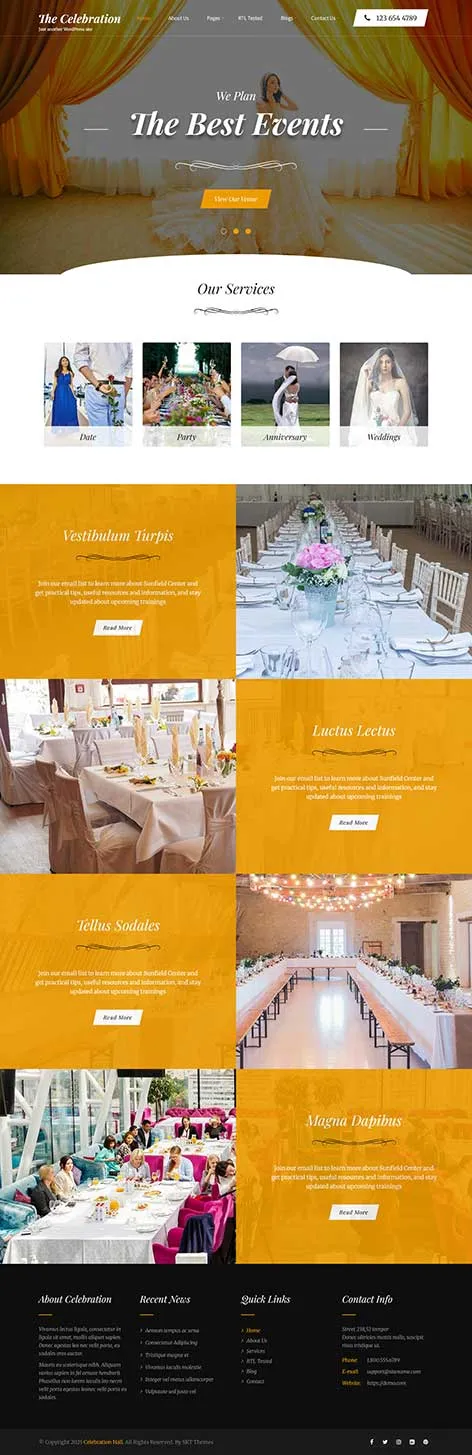 Multiple Event WordPress Theme