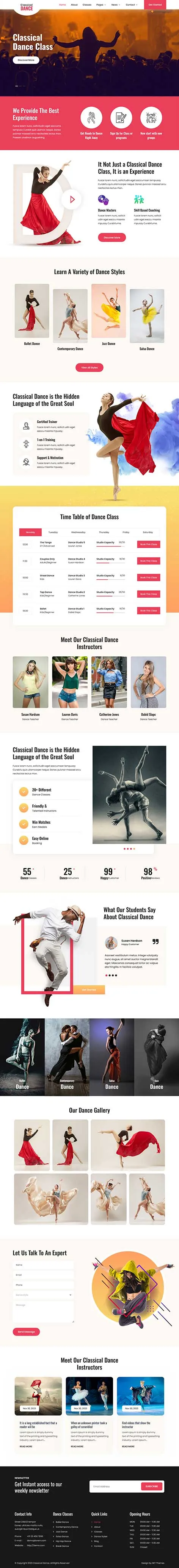 Music Festival WordPress Theme