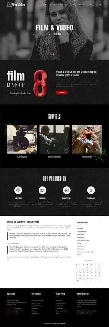 Music Maker WordPress Theme