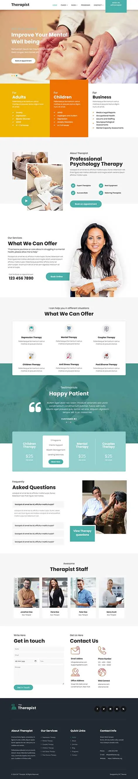 Needle Therapy WordPress Theme