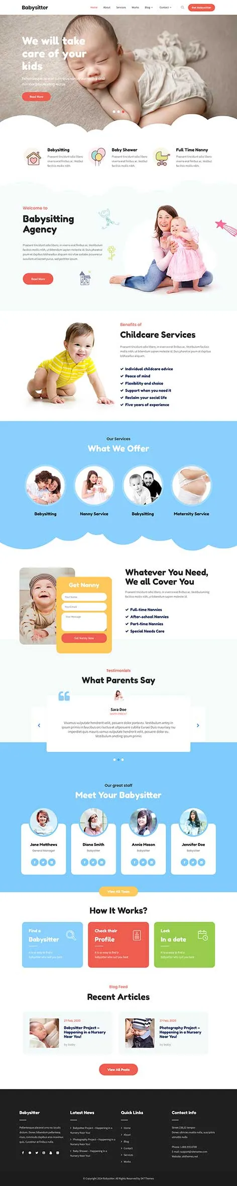Neonatologist WordPress Theme