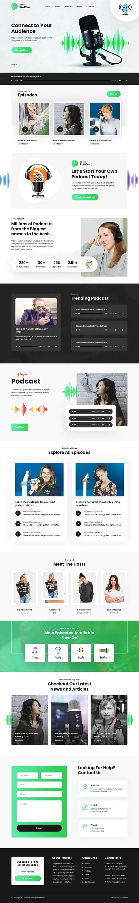 On Air WordPress Theme