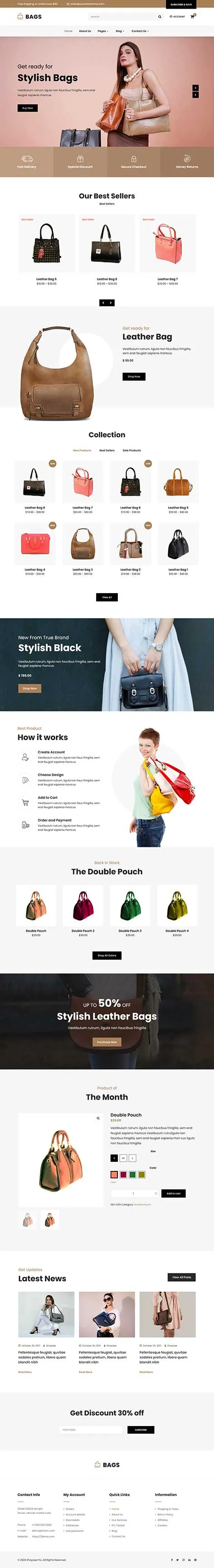 Online Marketplace WordPress Theme