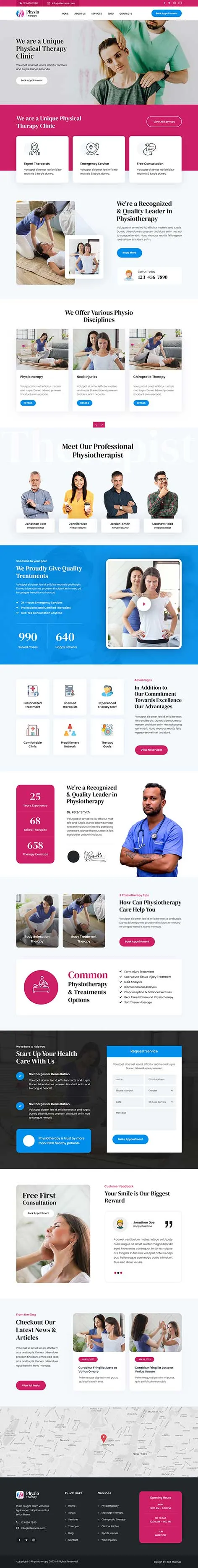 Pain Relief WordPress Theme