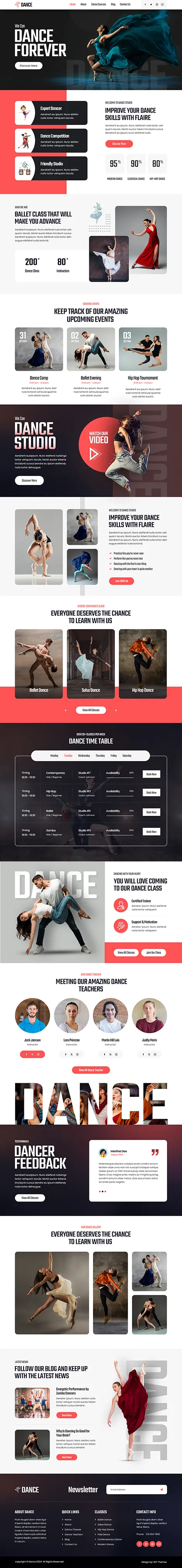 Performer WordPress Theme