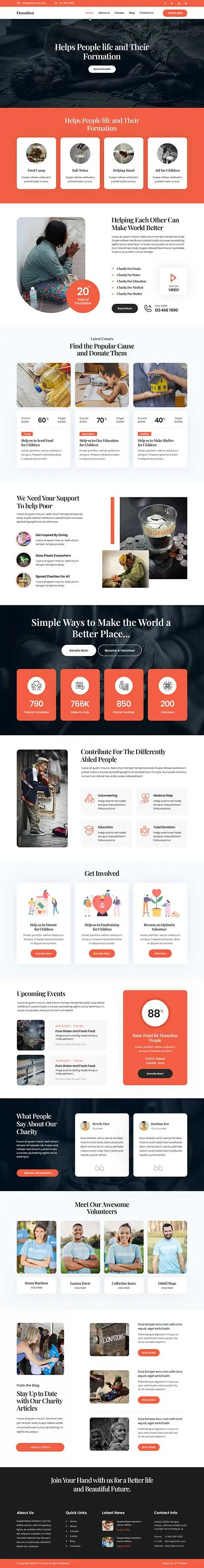 Activism WordPress Theme