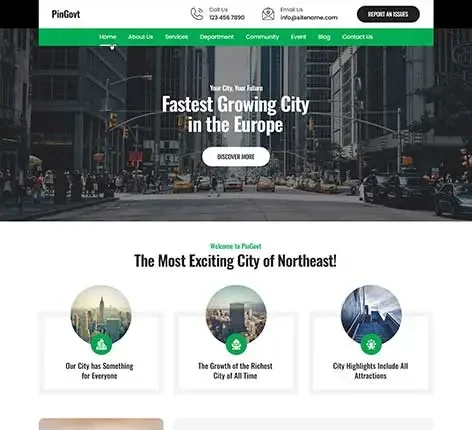 Municipal WordPress Theme