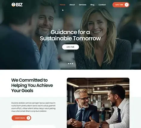 Business Consulting WordPress Theme